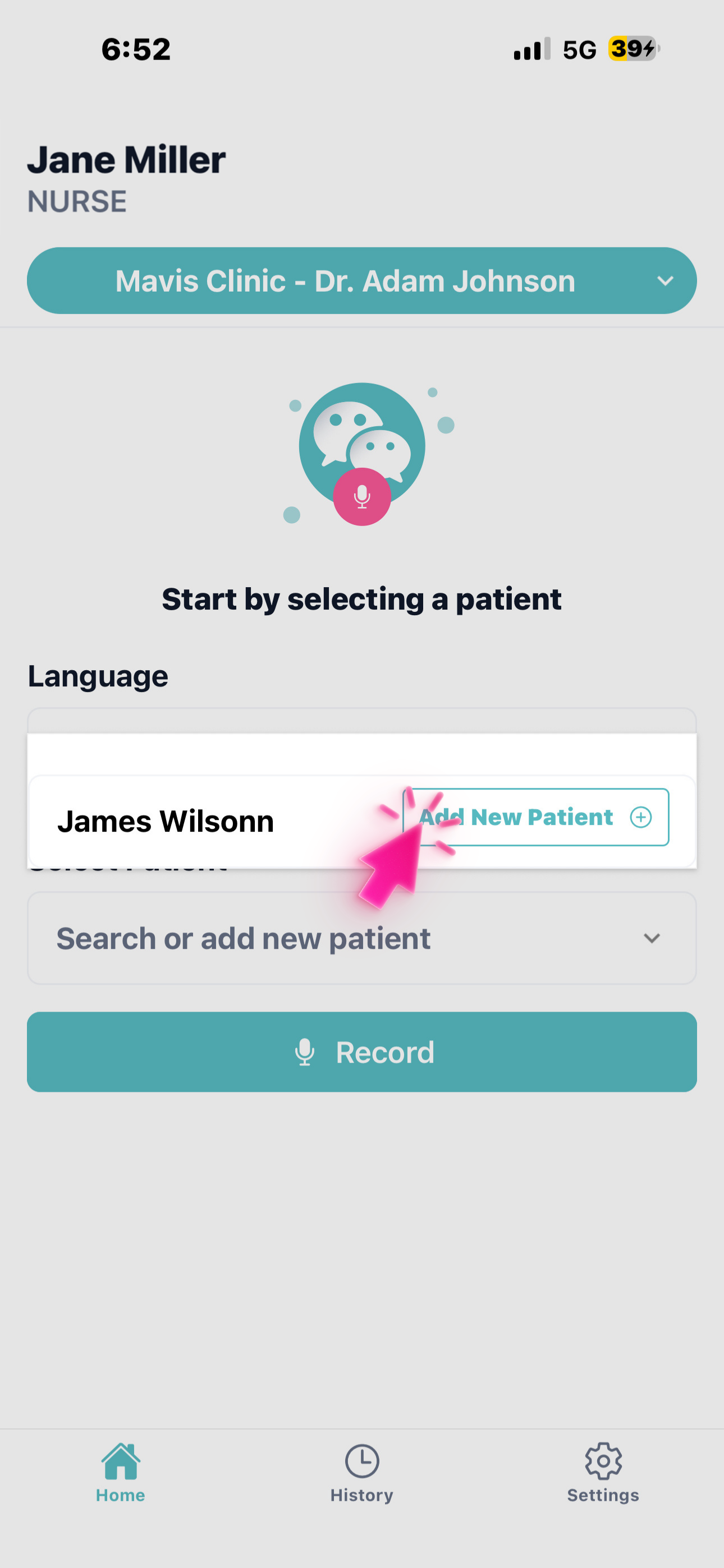 Step 5 — Your patient list loads automatically fr (1)